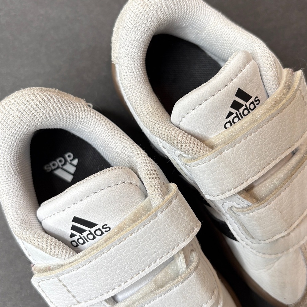 ADIDAS VL Court White Toddler Size 7K - Picture 9 of 12